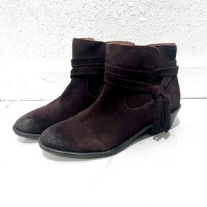 Sofft western fringe‎ Tamala Tassel Ankle Boots 8